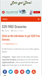 Mobile Screenshot of letsgetdeal.com